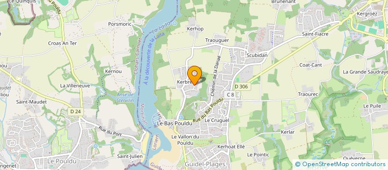 localisation de l'entreprise SCI GITER  GUIDEL