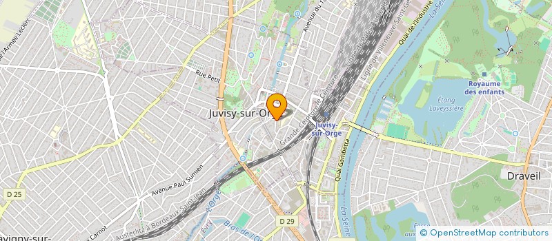 localisation de l'entreprise SCI GITO à JUVISY-SUR-ORGE