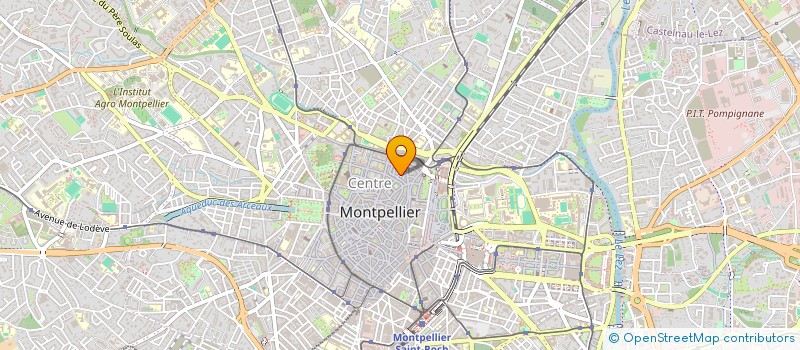 localisation de l'entreprise SCI GITOUR à MONTPELLIER