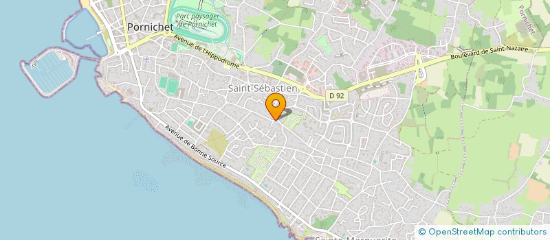 localisation de l'entreprise SCI GITTON à PORNICHET