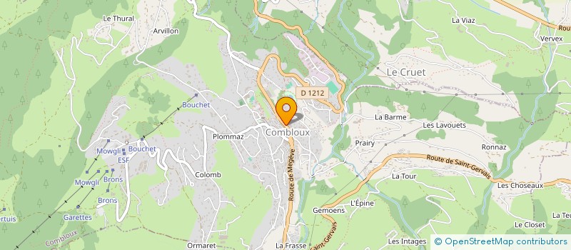 localisation de l'entreprise SCI GIUDECCA  COMBLOUX