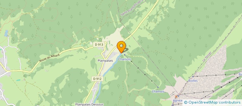 localisation de l'entreprise SCI GIUGRIMU  LES DESERTS