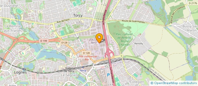 localisation de l'entreprise SCI GIULIA  TORCY