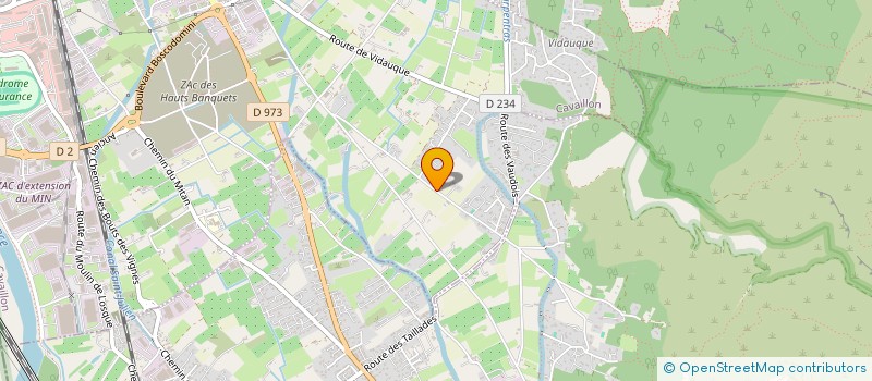 localisation de l'entreprise SCI GIUSEPPI  CAVAILLON