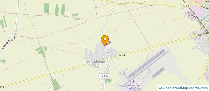 localisation de l'entreprise SCI GIUSTI  LES AUTHIEUX