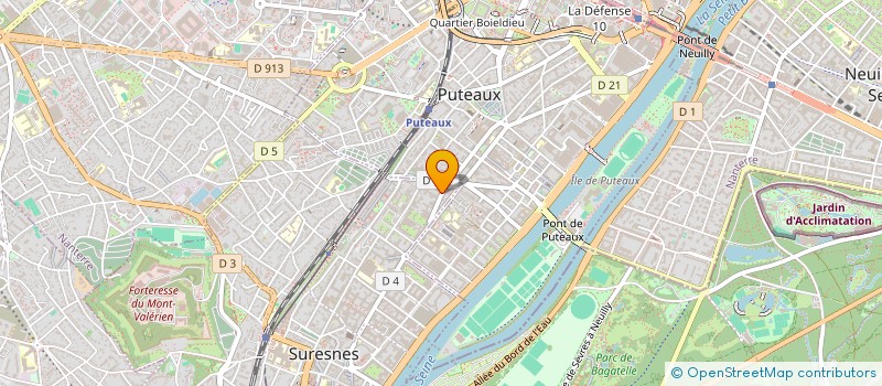localisation de l'entreprise SCI GIUSTI à SURESNES