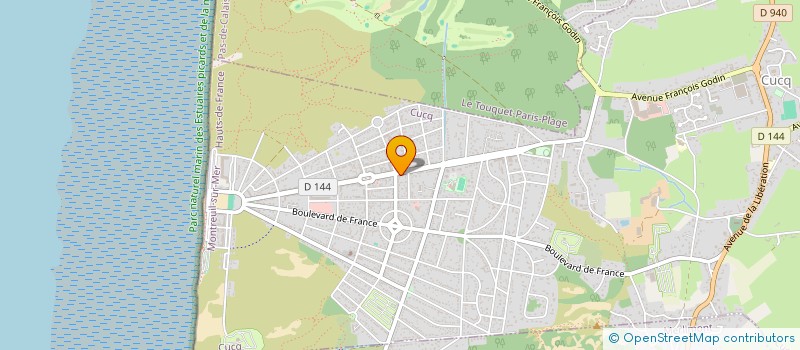 localisation de l'entreprise SCI GIUSTIOLI à CUCQ