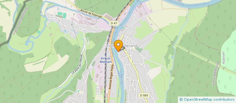 localisation de l'entreprise SCI  GIVA  VIREUX-WALLERAND