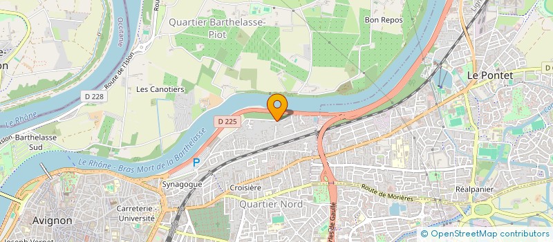 localisation de l'entreprise SCI GIVE  AVIGNON