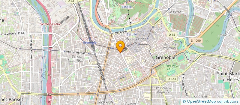 localisation de l'entreprise SCI GIVET II  GRENOBLE