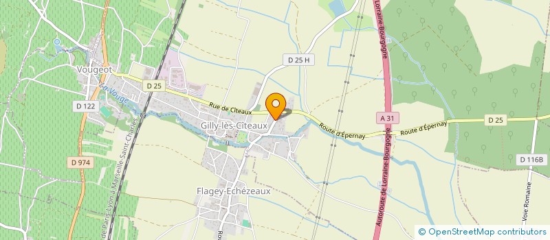 localisation de l'entreprise SCI GIVOD à NUITS-SAINT-GEORGES