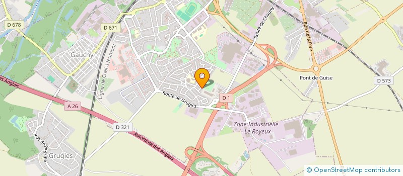 localisation de l'entreprise SCI GIVRON-HERIN  GAUCHY