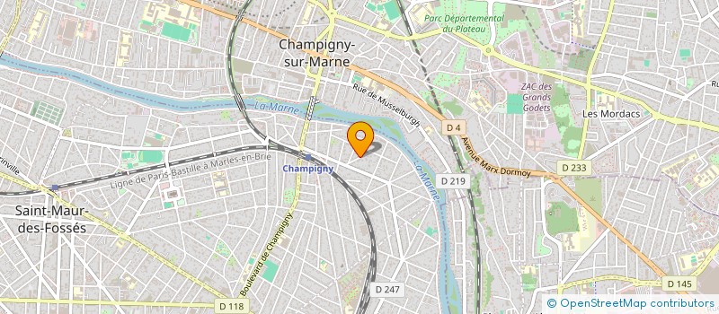 localisation de l'entreprise SCI GIVRY à SAINT-MAUR-DES-FOSSES