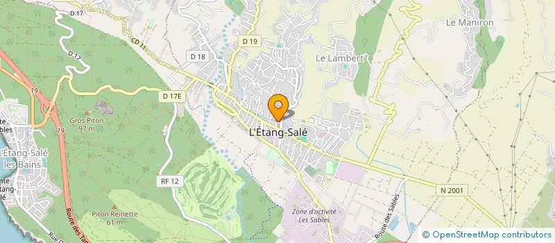 localisation de l'entreprise SCI GIWAN à L'ETANG-SALE