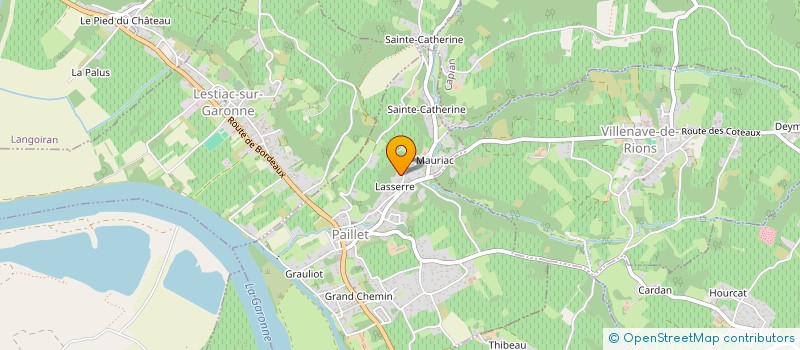 localisation de l'entreprise SCI GJ JR  PAILLET