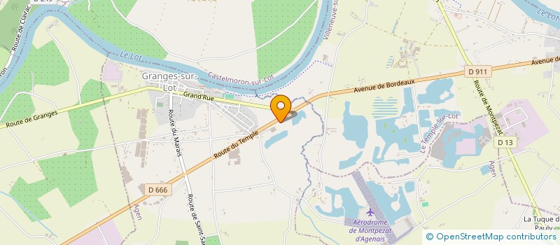 localisation de l'entreprise SCI GJA  GRANGES-SUR-LOT