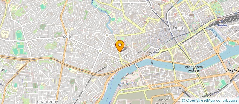 localisation de l'entreprise SCI GJAM à NANTES
