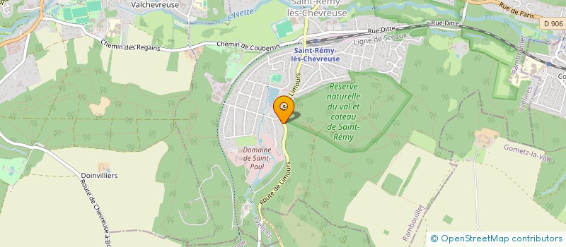 localisation de l'entreprise SCI GJS  SAINT-REMY-LES-CHEVREUSE