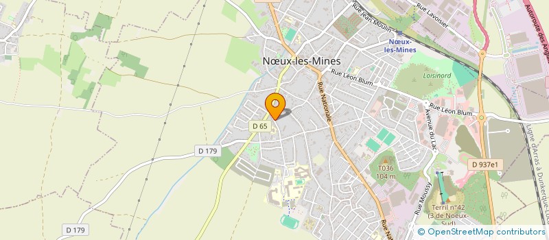 localisation de l'entreprise SCI GJVL  NUX-LES-MINES