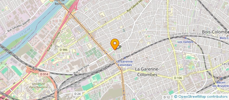 localisation de l'entreprise SCI GK INVEST 4 à COLOMBES