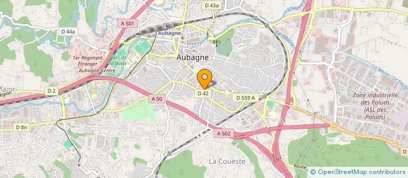localisation de l'entreprise SCI GK2C à AUBAGNE