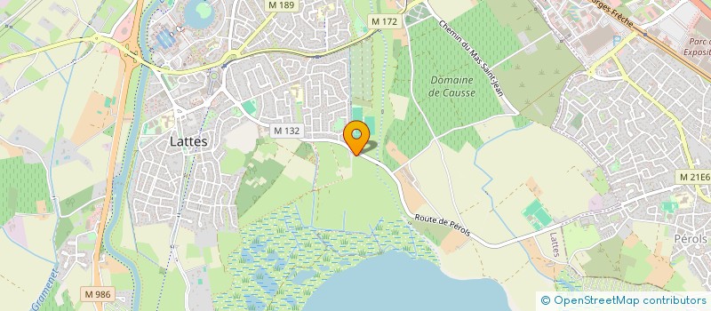 localisation de l'entreprise SCI GL à LATTES