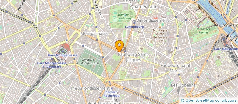 localisation de l'entreprise SCI GL  PARIS