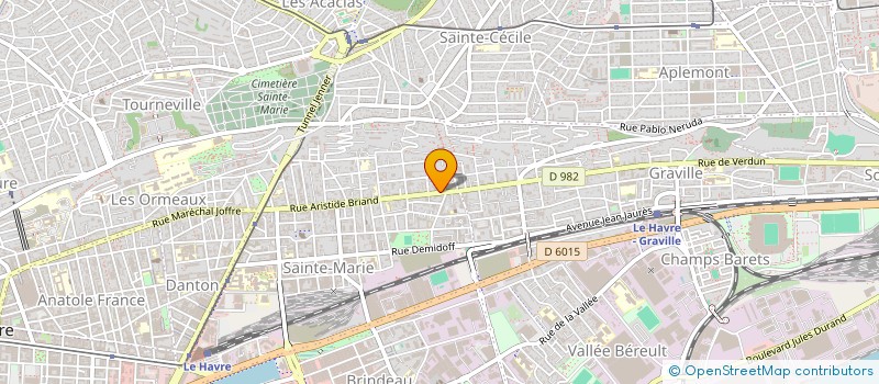 localisation de l'entreprise SCI GL à LE HAVRE