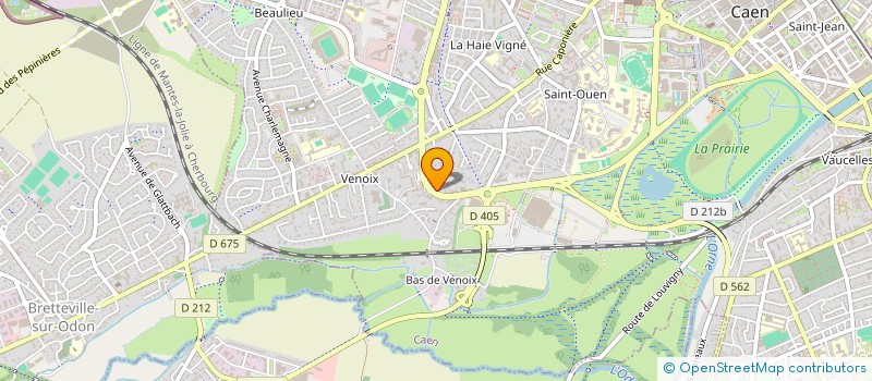 localisation de l'entreprise SCI GL à CAEN