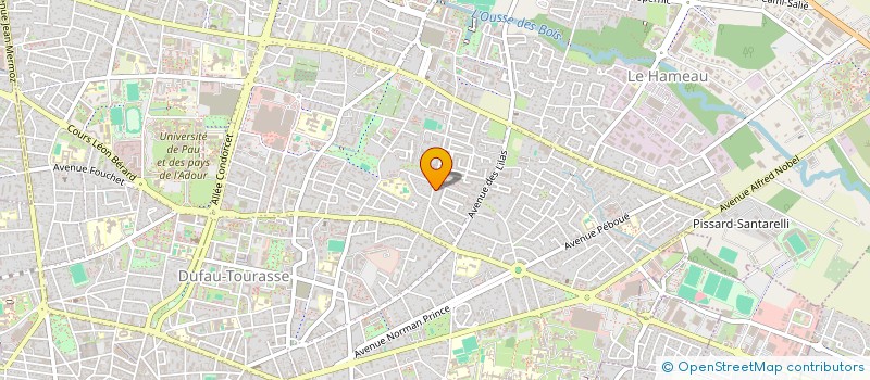 localisation de l'entreprise SCI GL 64 à PAU