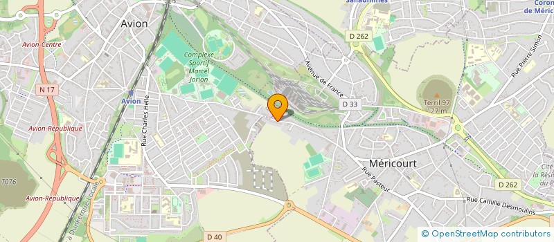 localisation de l'entreprise SCI GL  MERICOURT