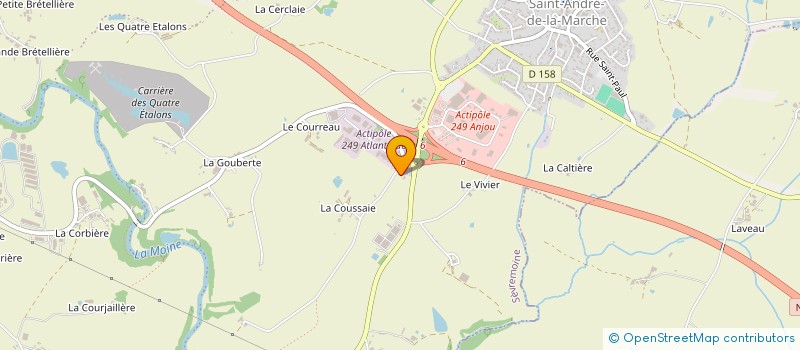 localisation de l'entreprise SCI GL à SEVREMOINE