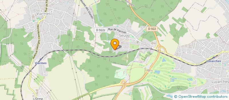 localisation de l'entreprise SCI GL  SEUGY