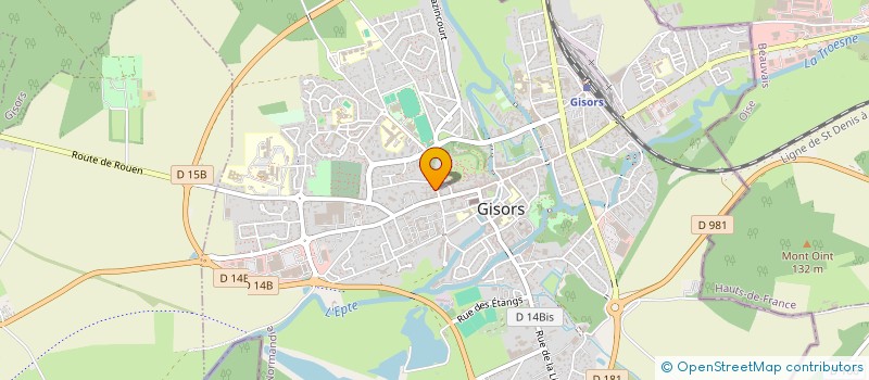 localisation de l'entreprise SCI GL/PROJECT à GISORS