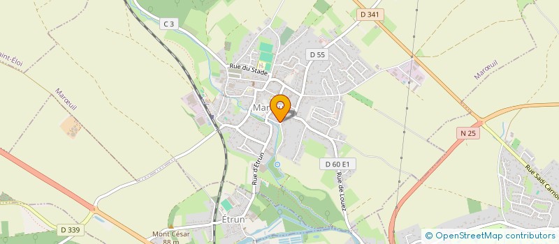 localisation de l'entreprise SCI GL3M à MARŒUIL