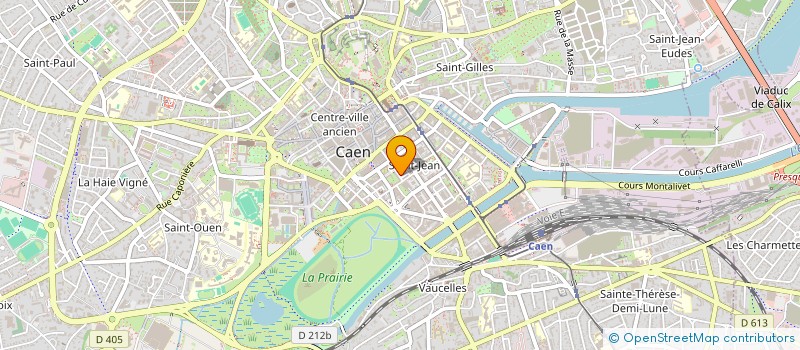 localisation de l'entreprise SCI GLADIM à CAEN