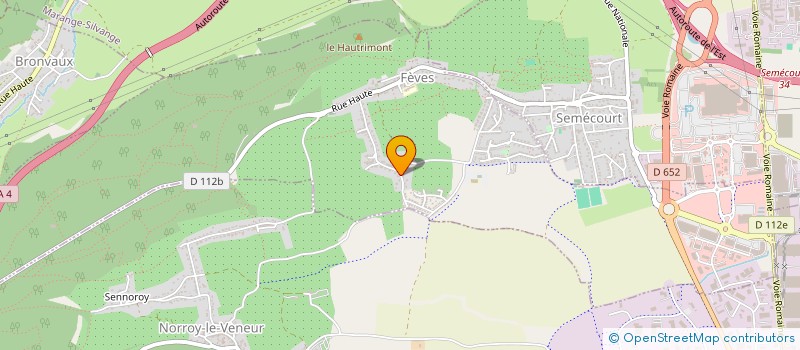 localisation de l'entreprise SCI GLADMAN  FEVES