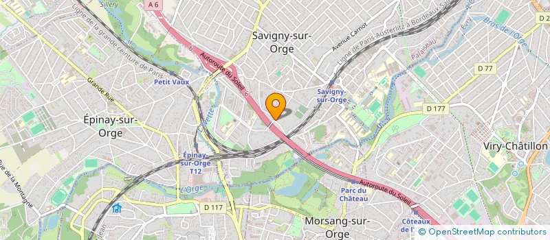 localisation de l'entreprise SCI GLANN AR MOR à SAVIGNY-SUR-ORGE