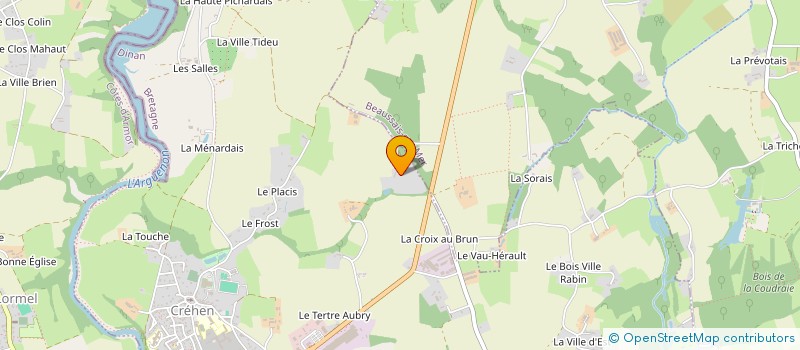 localisation de l'entreprise SCI GLATIGNY 40  CREHEN