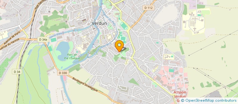localisation de l'entreprise SCI GLB CHATELOT à VERDUN