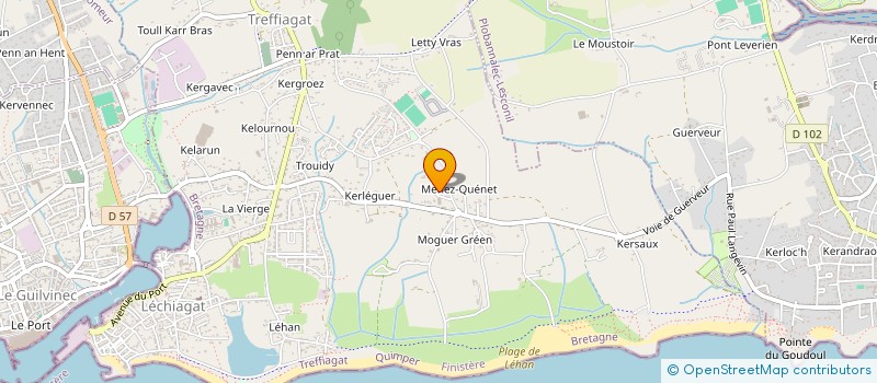 localisation de l'entreprise SCI GLC  TREFFIAGAT