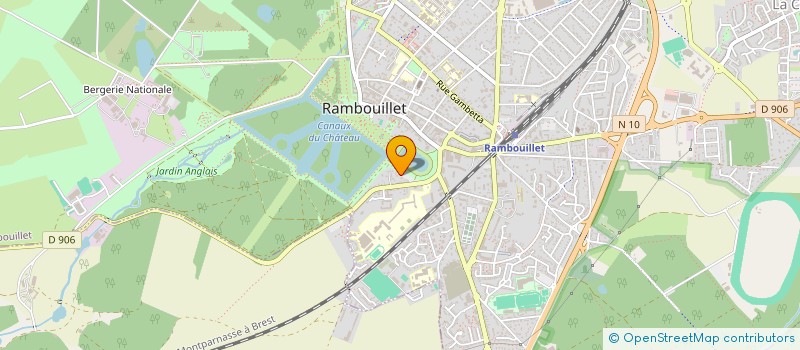localisation de l'entreprise SCI GLC  RAMBOUILLET