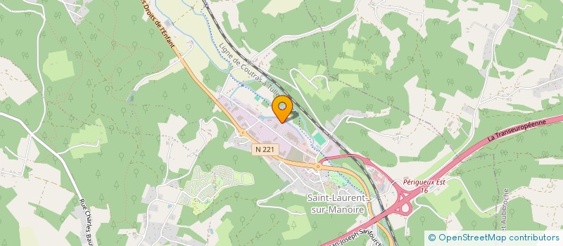 localisation de l'entreprise SCI GLC  BOULAZAC ISLE MANOIRE