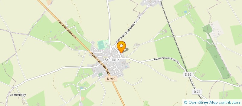 localisation de l'entreprise SCI GLCB  BREAUTE