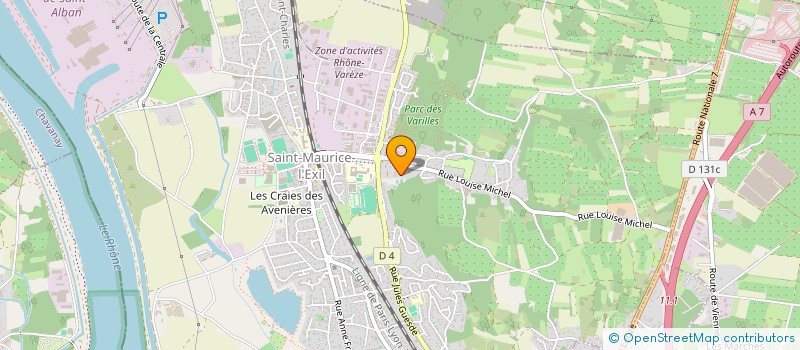 localisation de l'entreprise SCI GLCM  DAVEZIEUX