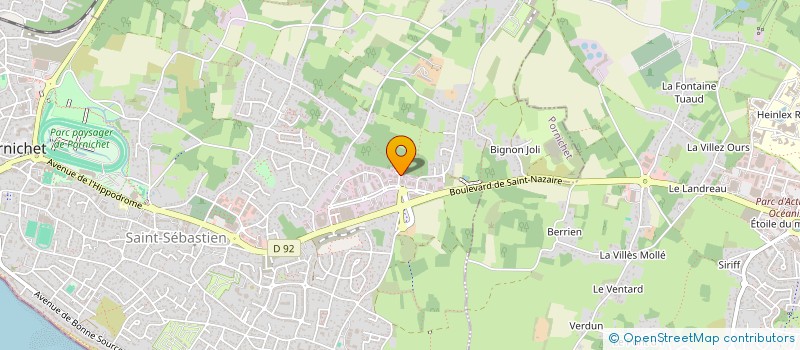 localisation de l'entreprise SCI GLD à PORNICHET