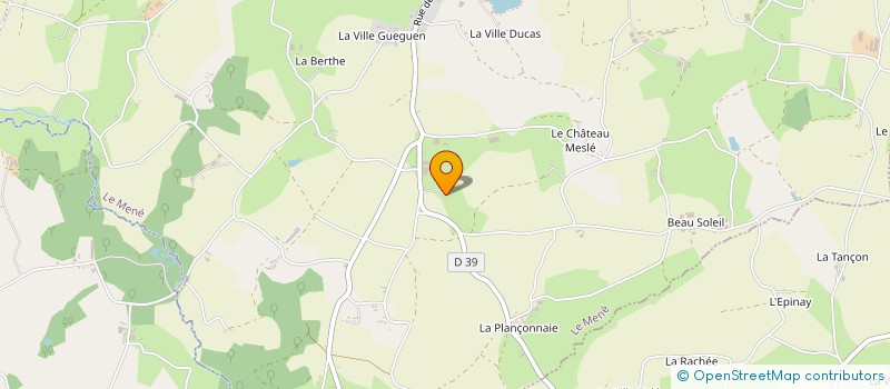 localisation de l'entreprise SCI GLE à LE MENE