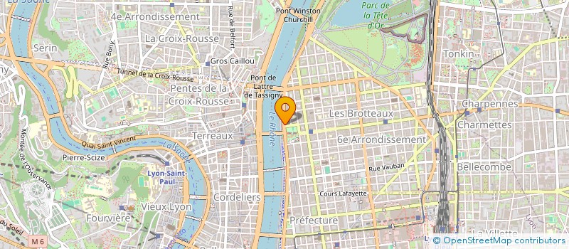 localisation de l'entreprise SCI GLEIZE  LYON