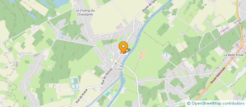 localisation de l'entreprise SCI GLEM  FILLE