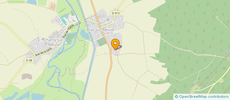 localisation de l'entreprise SCI GLEN TANAR à BRAS-SUR-MEUSE